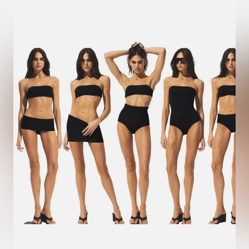SKIMS classic Swim Convertible Bikini Bottom Size small, SKIMS MULTI WARE SWIM